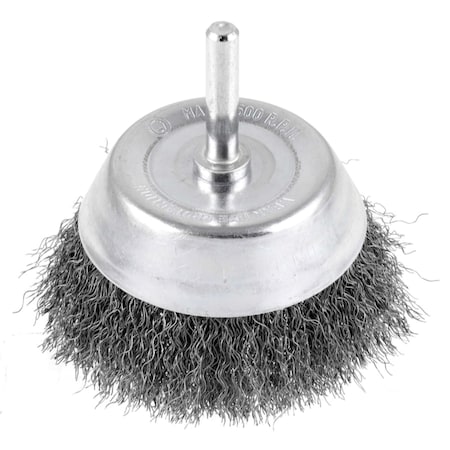 Powerbuilt 3" Fine Crimped Wire Cup Brush 642631
